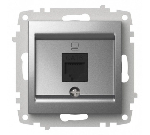 Розетка Ethernet RJ-45 без рамки Elbi Eleсtriс Zena Vega 609-011000-247