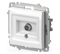 ТВ-розетка проходная без рамки Elbi Eleсtriс Zena Vega 609-015600-272