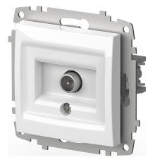 ТВ-розетка проходная без рамки Elbi Eleсtriс Zena Vega 609-015600-272