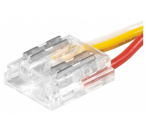 Соединитель лент линейный жесткий ELFLED STD Conn-3p/w-COB-10mm