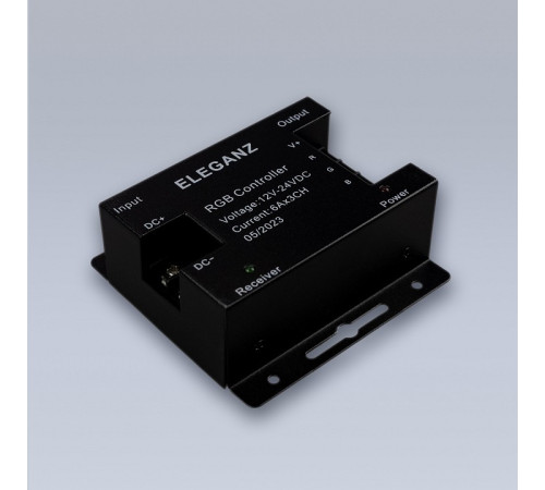 Контроллер-регулятор цвета RGB с пультом ДУ Eleganz 1001