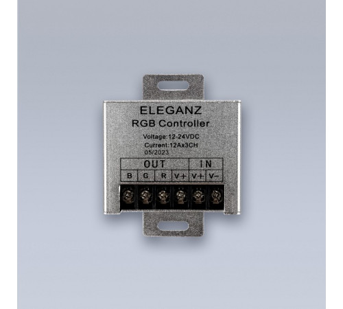 Контроллер-регулятор цвета RGBW с пультом ДУ Eleganz 1004