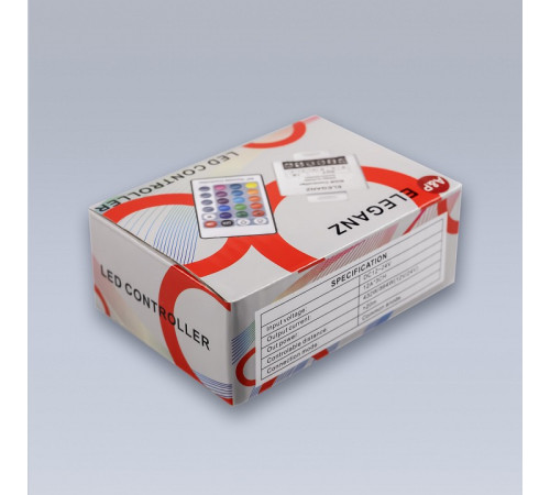 Контроллер-регулятор цвета RGBW с пультом ДУ Eleganz 1004