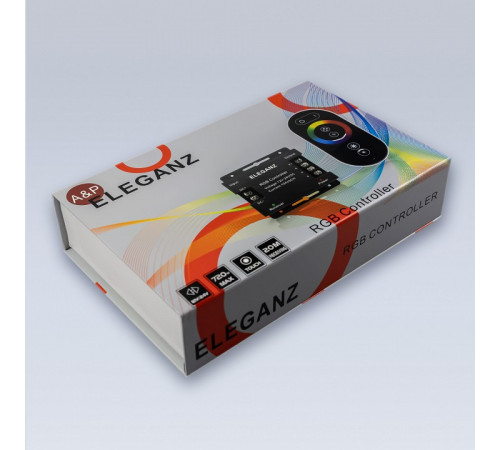 Контроллер-регулятор цвета RGB с пультом ДУ Eleganz 1005