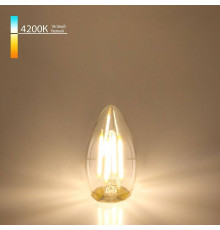 Лампа светодиодная Elektrostandard Свеча F E27 9 Вт 4200 K a048283