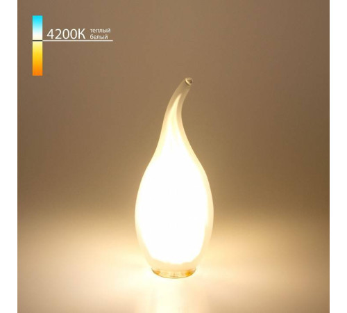 Лампа светодиодная Elektrostandard Свеча на ветру F E14 7Вт 4200K a049137