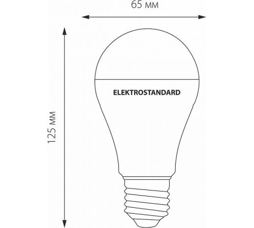 Лампа светодиодная Elektrostandard Classic LED E27 20Вт 6500K a052540