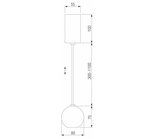 Подвесной светильник Elektrostandard Giro a055676