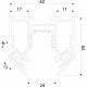 Трек встраиваемый Elektrostandard Slim Magnetic a062150