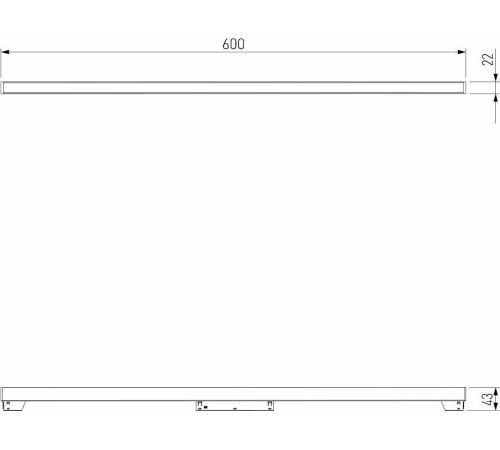 Встраиваемый светильник Elektrostandard Slim Magnetic a063541