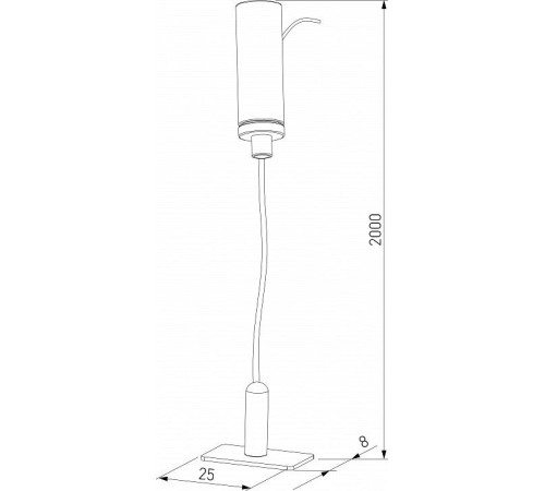 Подвес для трека Elektrostandard Mini Magnetic a067255