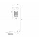 Наземный низкий светильник Elektrostandard Ombra 35179/S
