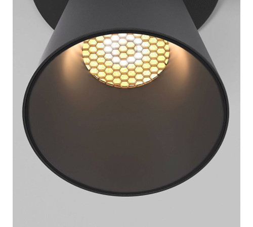 Встраиваемый светильник Elektrostandard Bell 25097/LED 8W 3000K черный