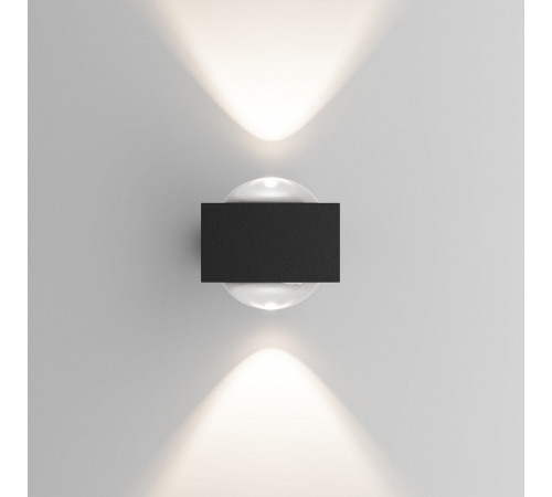 Накладной светильник Elektrostandard Lenses 35191/W черный