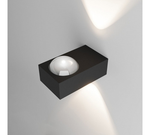 Накладной светильник Elektrostandard Lenses 35191/W черный