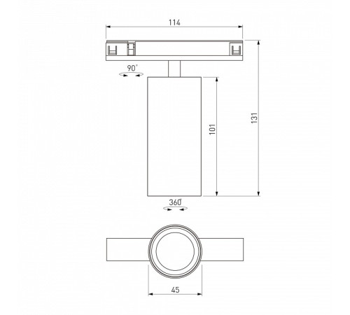Светильник на штанге Elektrostandard 85525/01
