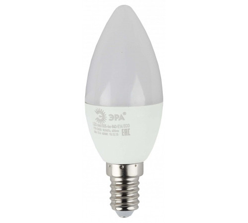 Лампа светодиодная Эра ECO LED B35-6W-840-E14 R