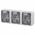 Тройные розетки