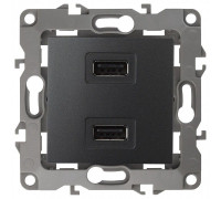 Розетка USB, без рамки Эра Эра 12 12-4110-05