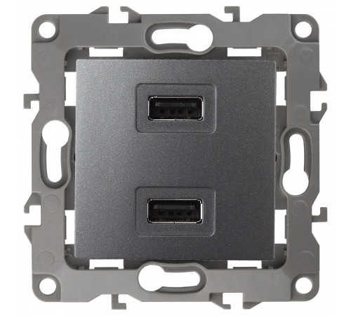 Розетка USB, без рамки Эра Эра 12 12-4110-12