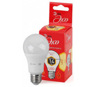 Лампа светодиодная Эра  ECO LED A60-14W-827-E27 R