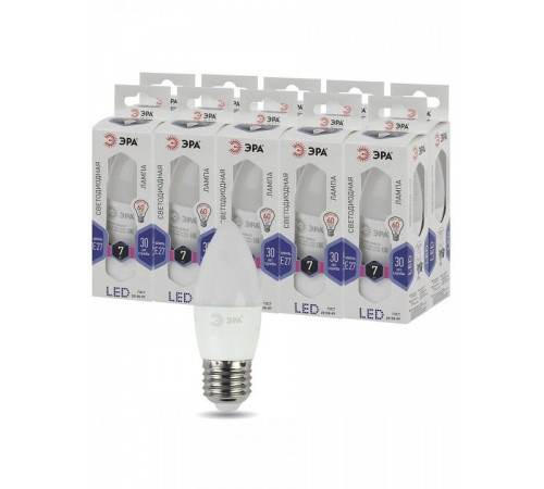 Лампа светодиодная Эра Стандарт LED B35-7W-860-E27