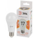 Лампа светодиодная Эра Стандарт LED A60-17W-827-E27