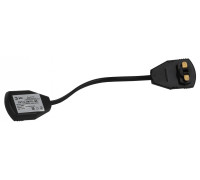 Соединитель гибкий для треков Эра  TR7 - C 2W-FL BK