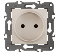 Розетка без заземления, без рамки Эра Эра Elegance 14-2105-02
