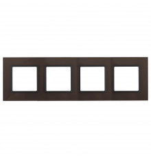 Рамка на 4 поста Эра Эра Elegance 14-5104-13