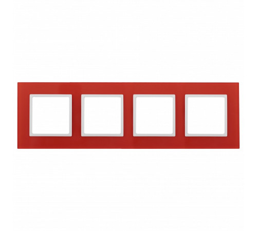 Рамка на 4 поста Эра Эра Elegance 14-5104-23