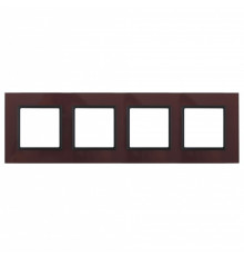 Рамка на 4 поста Эра Эра Elegance 14-5104-25