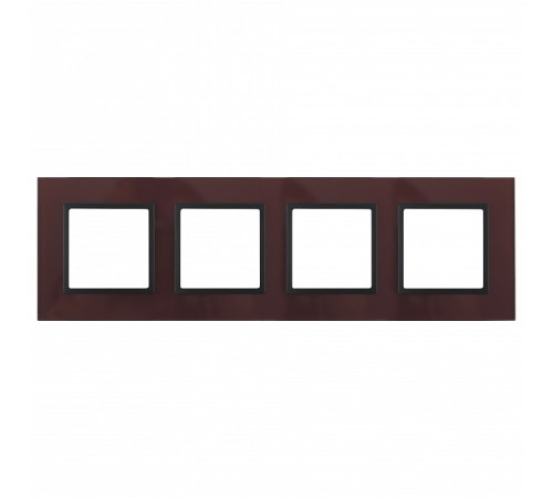 Рамка на 4 поста Эра Эра Elegance 14-5104-25