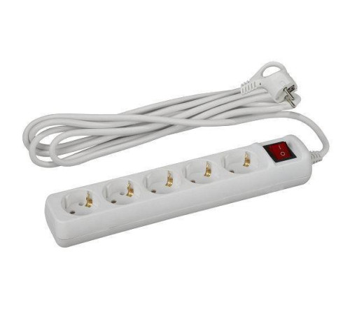 Удлинитель с выключателем Эра UX-5es Б0035758