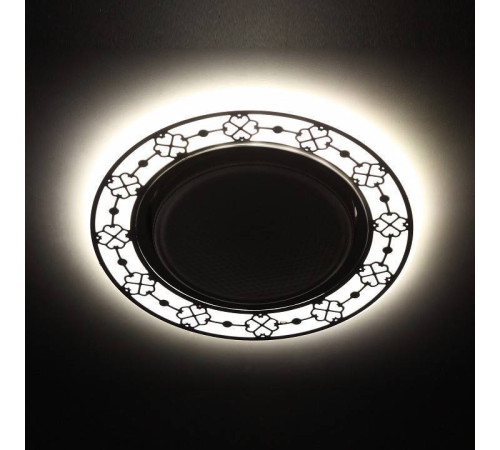 Встраиваемый светильник Эра DK LD28 DK LD28 WH/BK