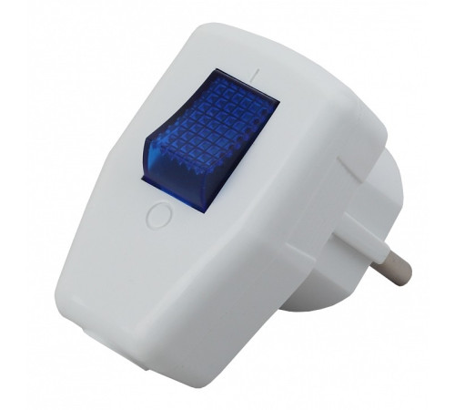 Вилка прямая с заземлением Эра Vx5-W