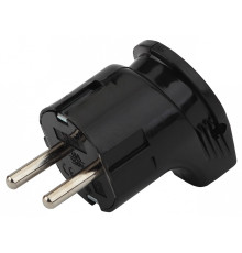 Вилка угловая с заземлением Эра  Vx3-B