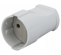 Розетка без заземления Эра  Rx1-W