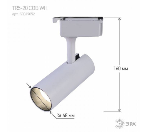 Светильник на штанге Эра TR5-20 COB WH