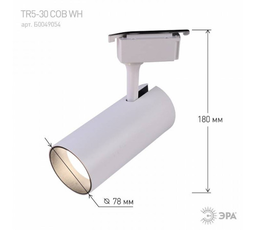 Светильник на штанге Эра TR5-30 COB WH