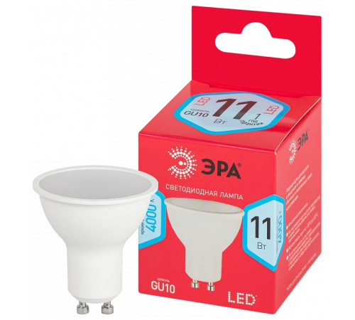 Лампа светодиодная Эра LED MR16-11W-840-GU10 R