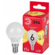 Лампа светодиодная Эра LED P45-6W-827-E14 R