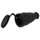 Розетка с заземлением Эра RX10-B-IP44