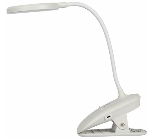 Настольная лампа офисная Эра NLED-513-6W-W