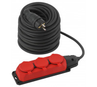 Удлинитель Эра  UK-3e-3x1,5-40m-IP44(KG)