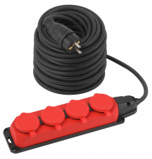 Удлинитель Эра  UK-4e-3x1,5-40m-IP44(KG)