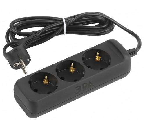 Удлинитель Эра UX-3e-3m-B