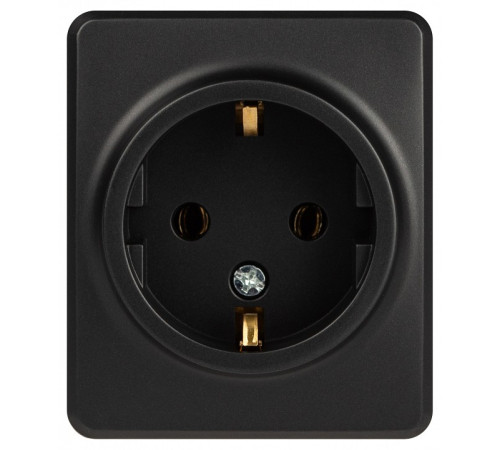 Розетка с заземлением и со шторкой Эра Эра Эксперт 11-2203-05