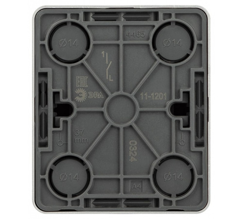 Выключатель одноклавишный Эра Эра Эксперт 11-1201-03