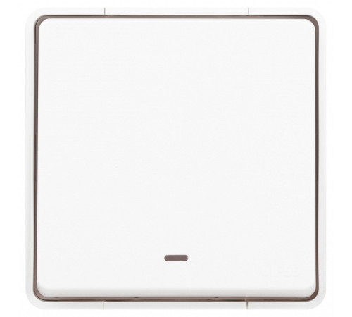 Выключатель одноклавишный с подсветкой Эра Эра Эксперт 11-1502-01